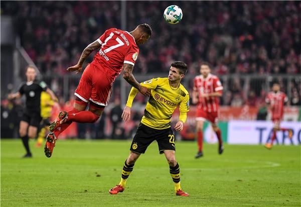 لقطة من المباراة