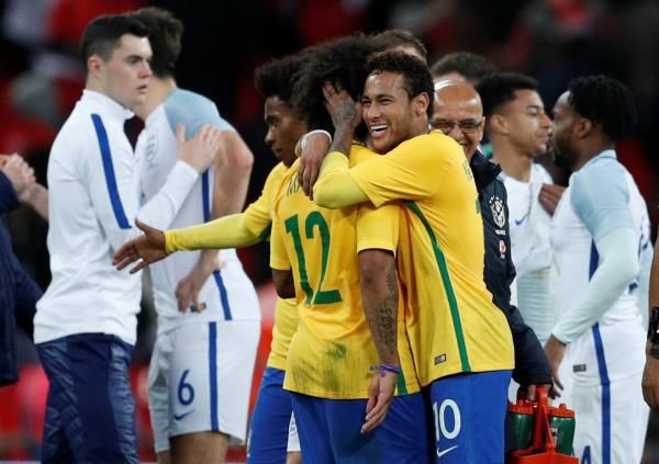 نيمار مع منتخب البرازيل