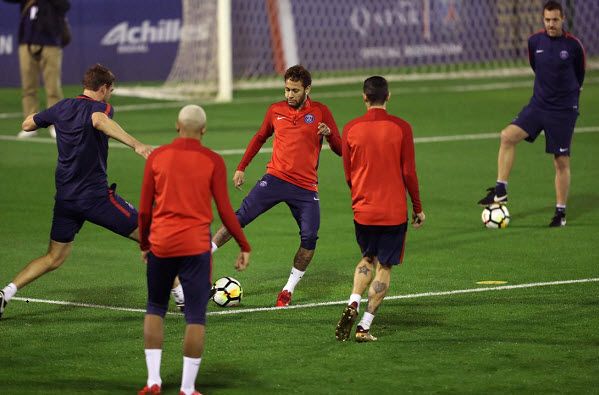 من تدريبات سان جيرمان