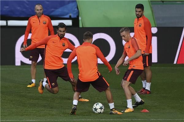 لاعبو برشلونة