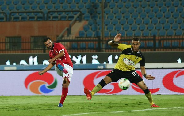 من لقاء سابق بين الأهلي ودجلة