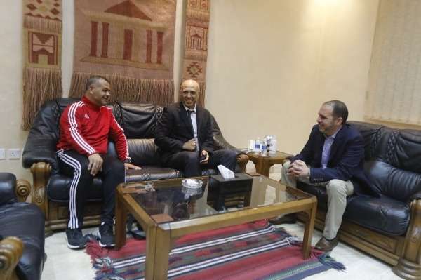 جانب من لقاء الأمير مع أبو عابد ومالوش