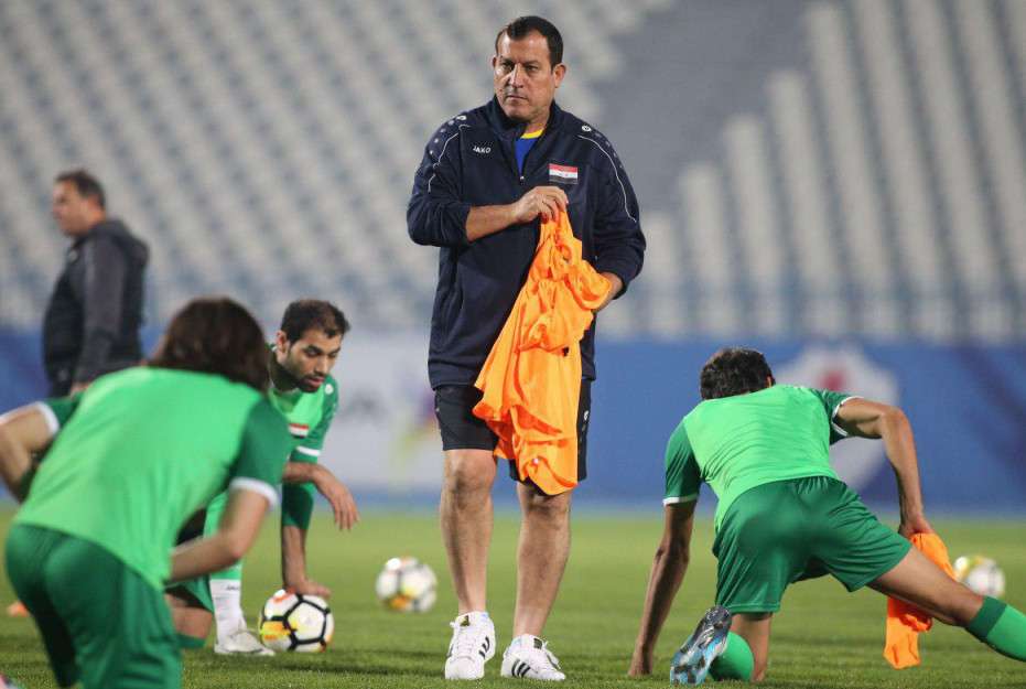 باسم قاسم من تدريب المنتخب العراقي