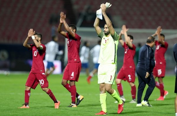 الدوسري مع منتخب قطر 