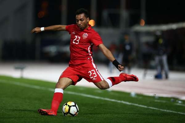 جمال راشد خلال لقاء العراق