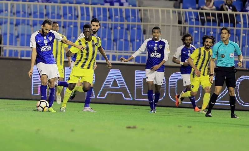 جانب من المباراة