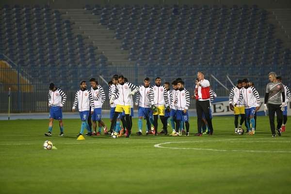 جانب من التدريب