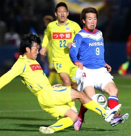 من مباراة يوكوهاما إف مارينوس ومونتيديو ياماجاتا