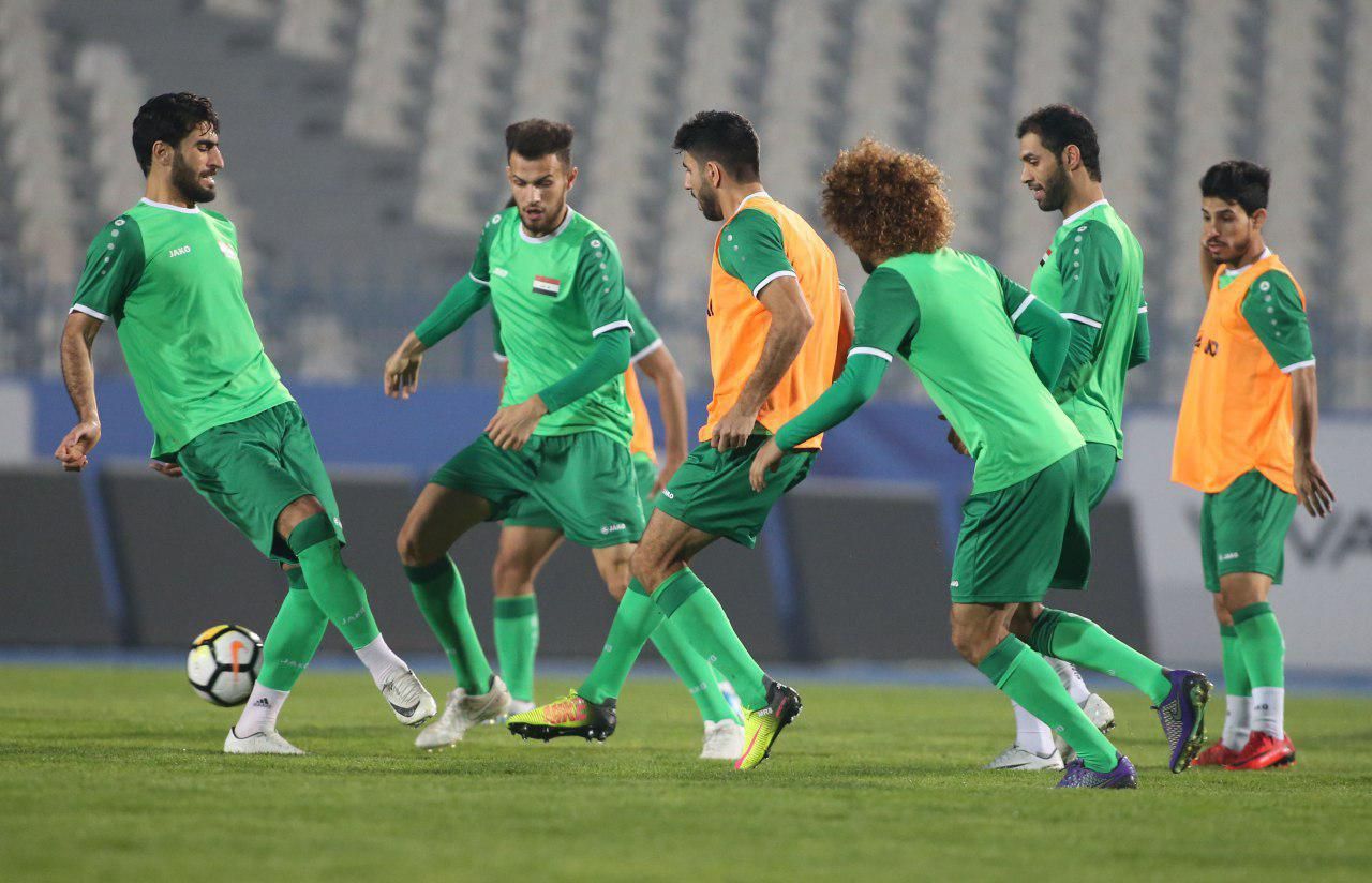 لاعبو منتخب العراق