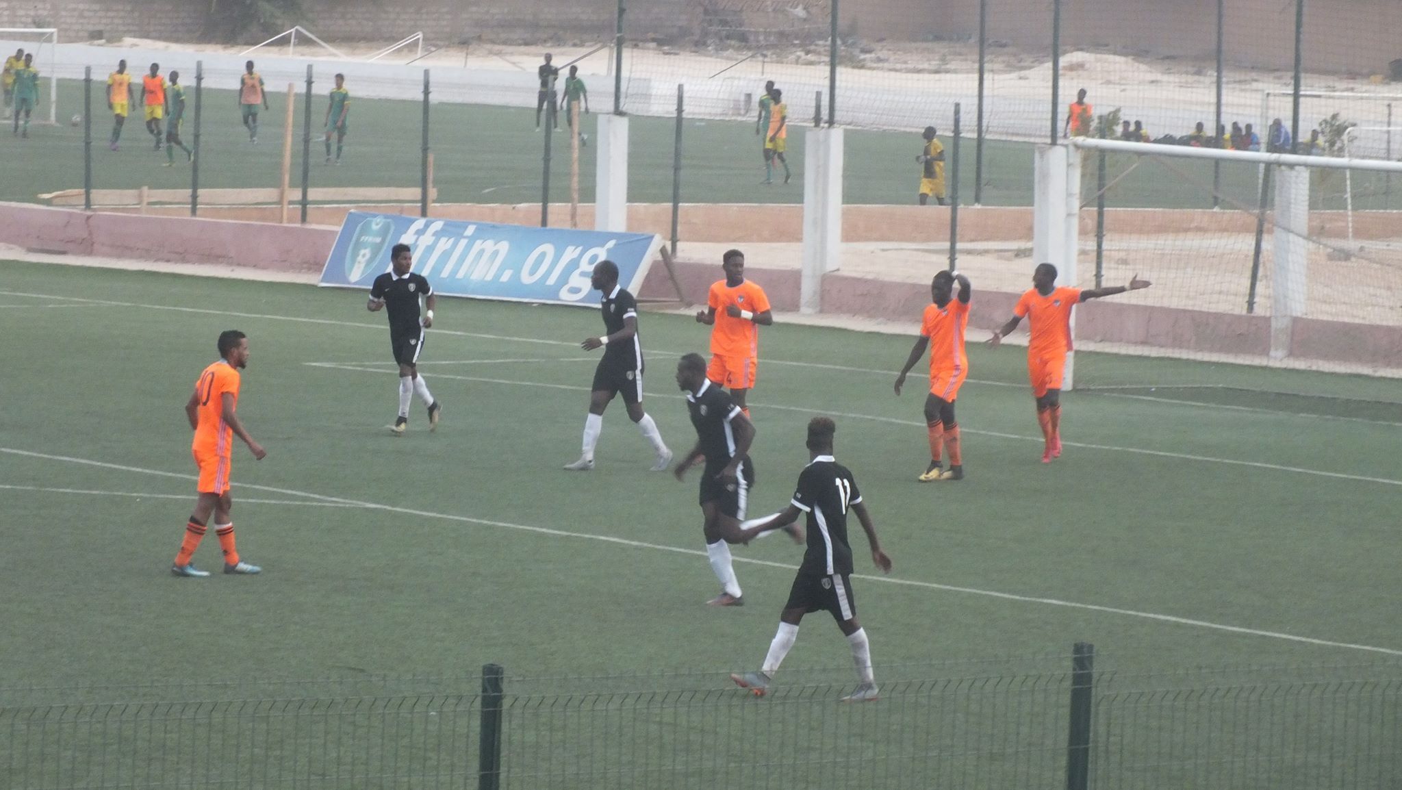 لقطة من المباراة