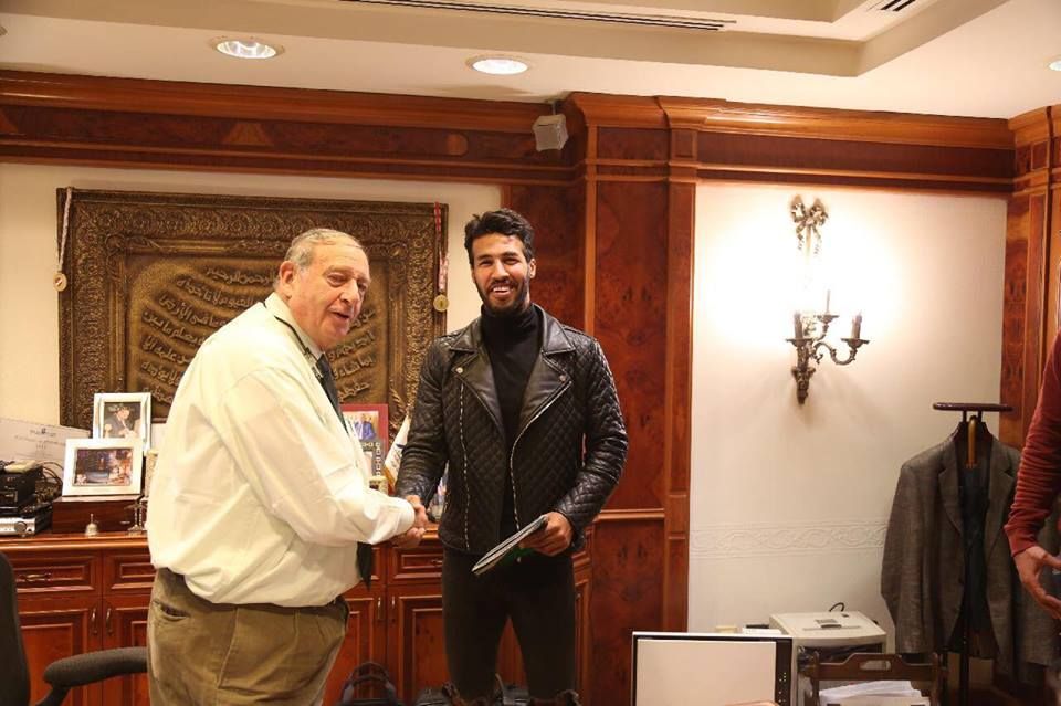 شريف حازم ورئيس المقاصة