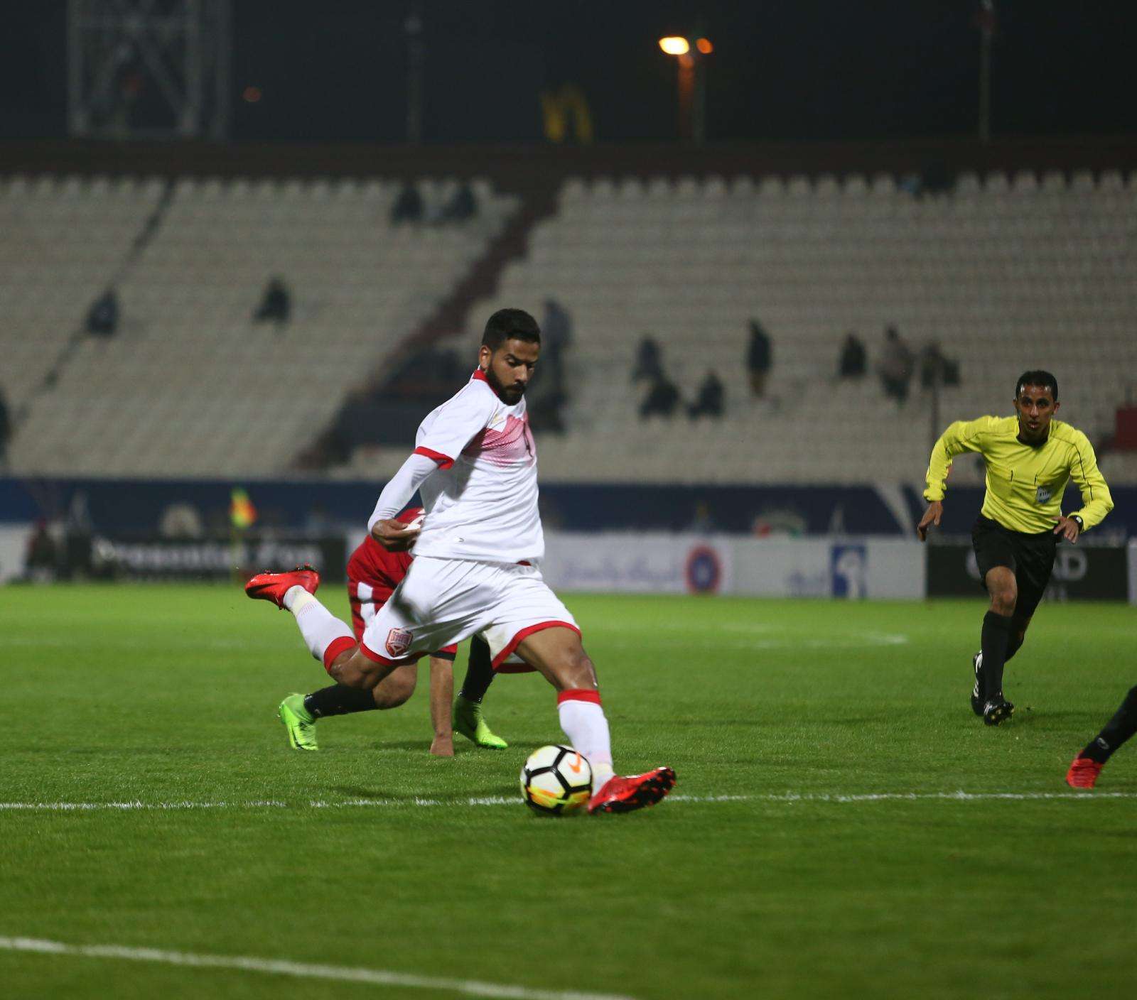 سيد ضياء في المباراة