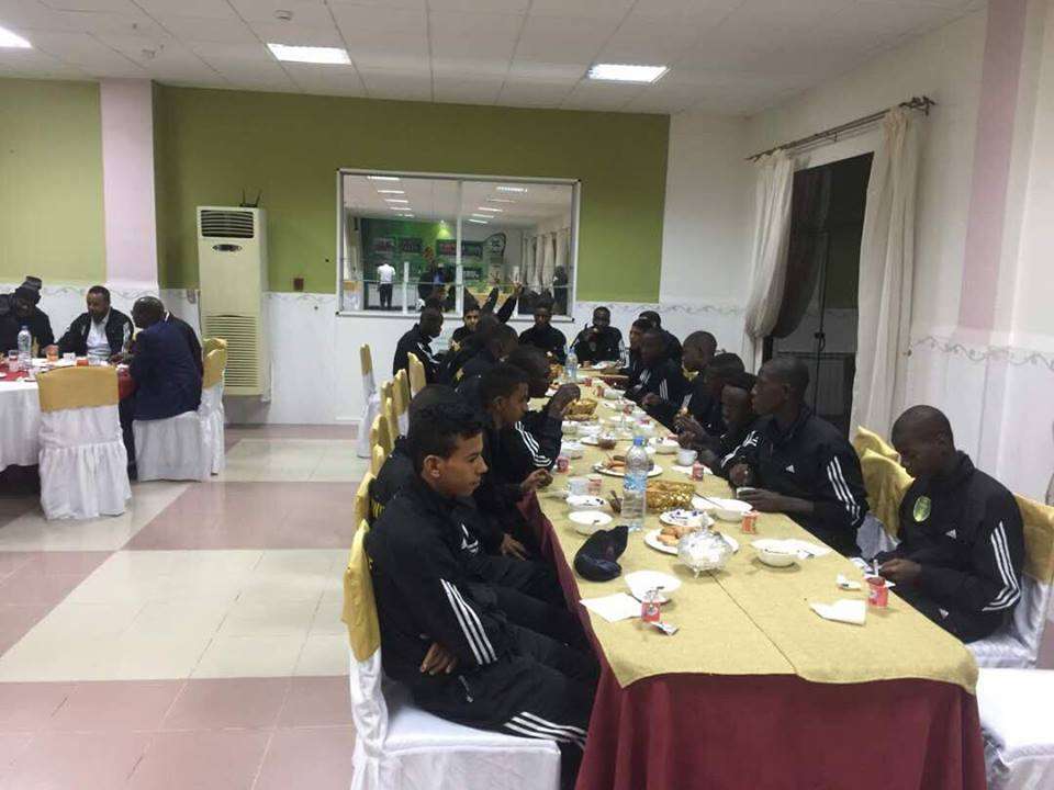بعثة المنتخب الموريتاني 