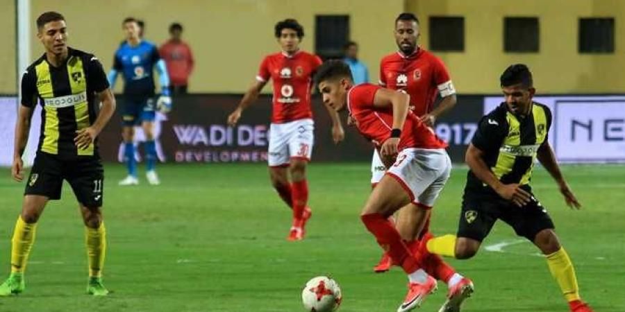 جانب من لقاء الأهلي ووادي دجلة