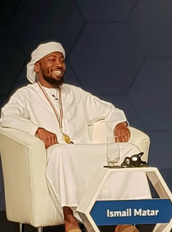 إسماعيل مطر في مؤتمر دبي