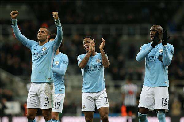 لاعبو مانشستر سيتي 