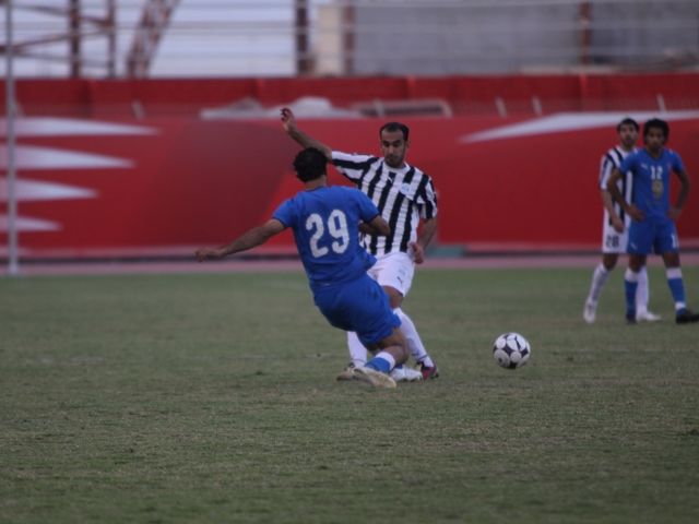 صورة من المبارة