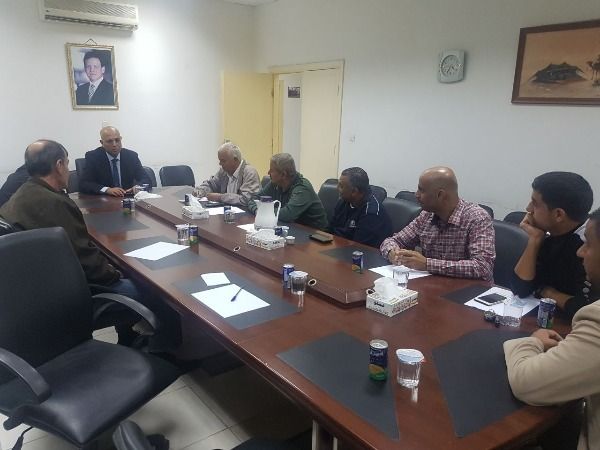 جانب من الزيارة