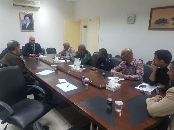 جانب من الزيارة