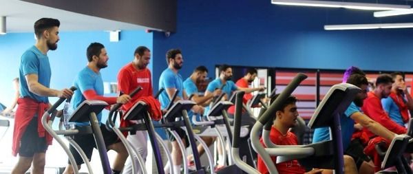 جانب من تدريبات نسور قرطاج