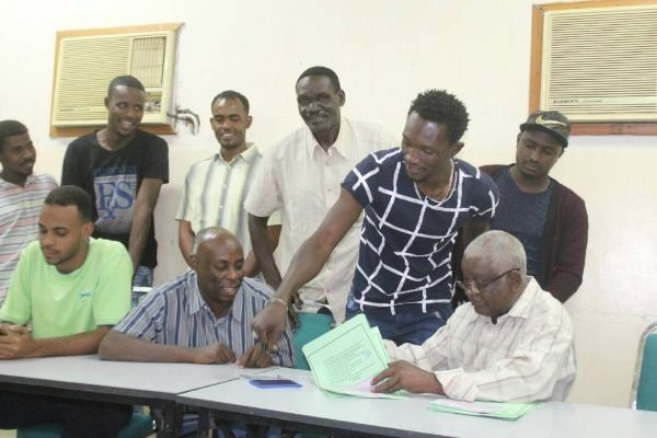 جانب من التعاقد