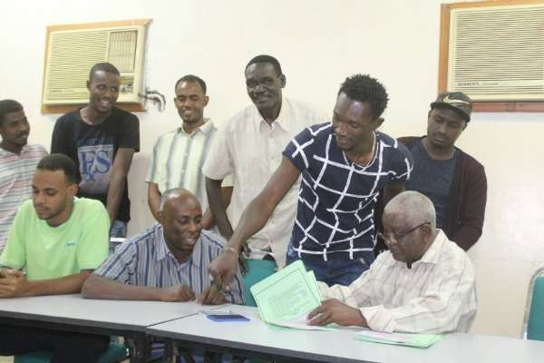 جانب من التعاقد