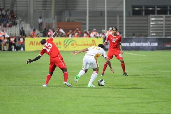 جانب من آخر لقاء بينهما في كأس الخليج