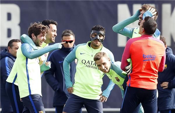 لاعبو برشلونة