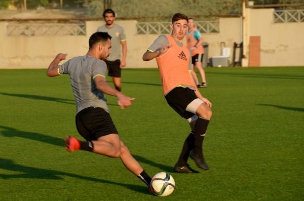 جانب من تدريبات المنتخب الأردني اليوم