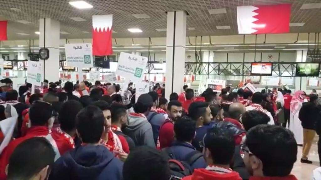 مطار البحرين صباح اليوم