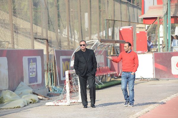 الخطيب برفقة سيد عبد الحفيظ