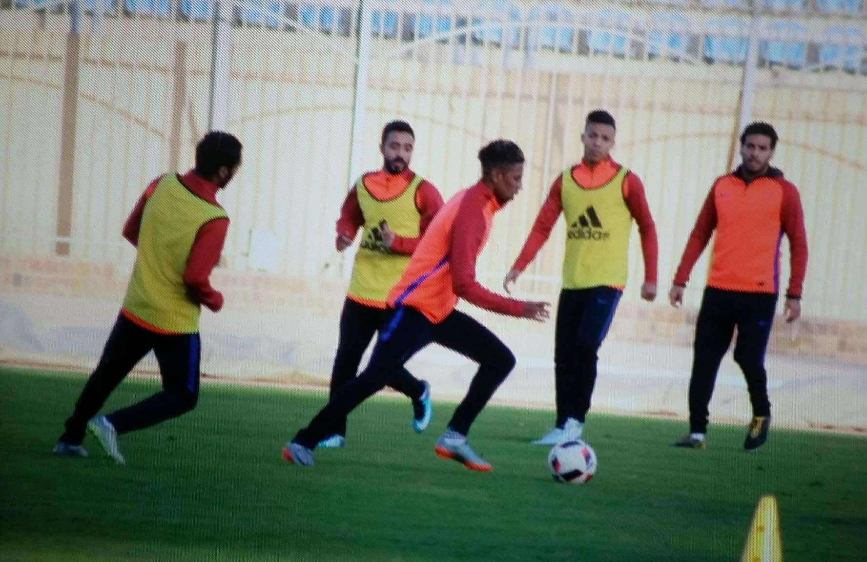 من مران الفريق