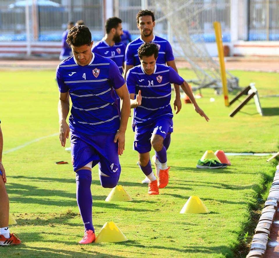 من مران سابق للزمالك