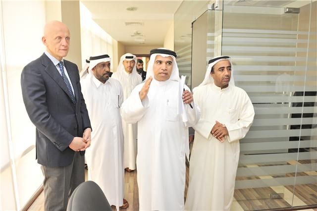 كولينا مع وفد الاتحاد الاماراتي