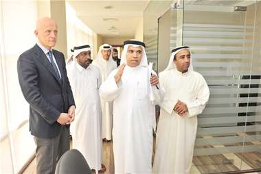 كولينا مع وفد الاتحاد الاماراتي