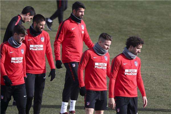 لاعبو أتلتيكو مدريد