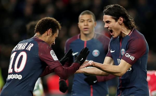 كافاني ونيمار 