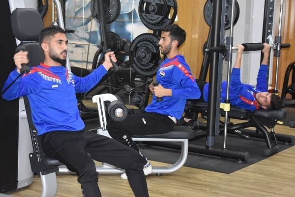 من تدريبات الأولمبي السوري