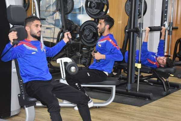 من تدريبات الأولمبي السوري