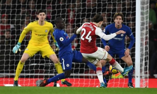 لقطة من المباراة