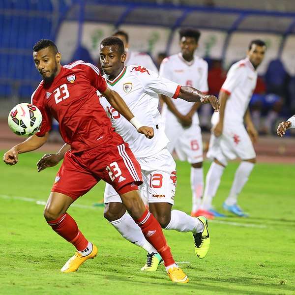 من مباراة سابقة للإمارات