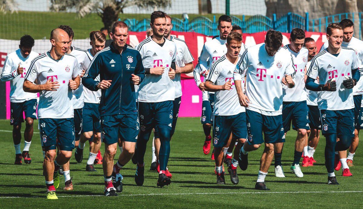 جانب من تحضيرات بايرن ميونخ