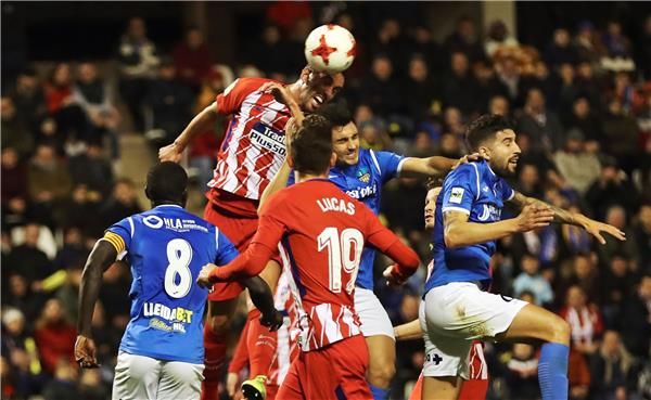 من مواجهة لييدا وأتلتيكو مدريد