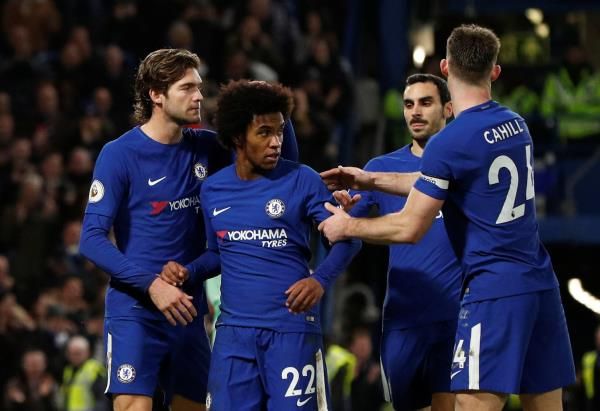 لاعبو تشيلسي