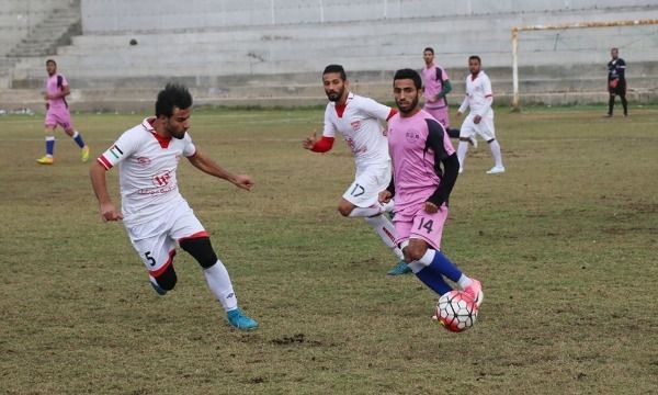 من لقاء غزة الرياضي والشاطئ الودي
