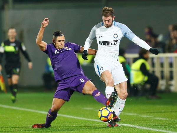 من لقاء الإنتر وفيورنتينا 