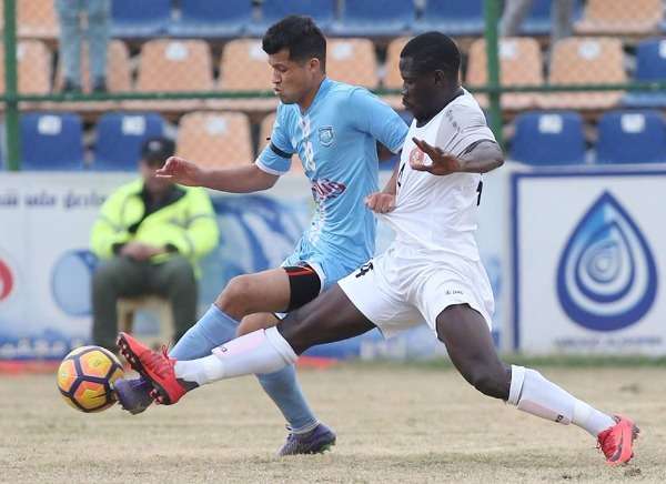 لقطة من المباراة