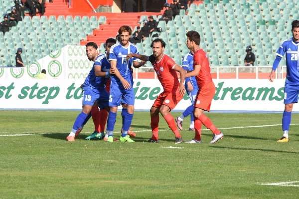 لقطة من المباراة