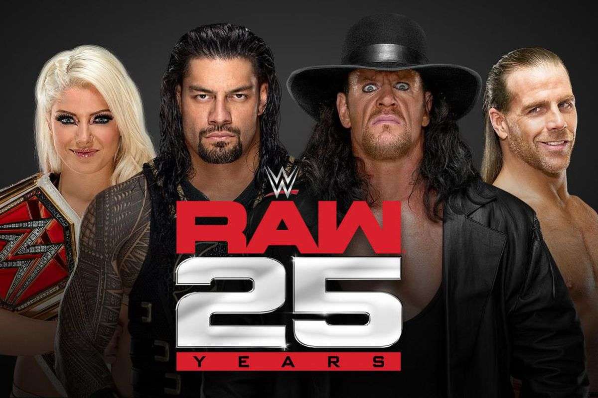 عرض "Raw" يحتفل بعيده الـ25