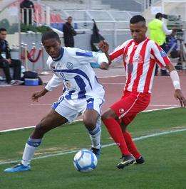 جانب من المباراة